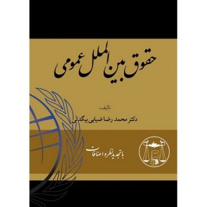 دانلود پی دی اف کتاب حقوق بین الملل عمومی محمدرضا بیگدلی (جدید)